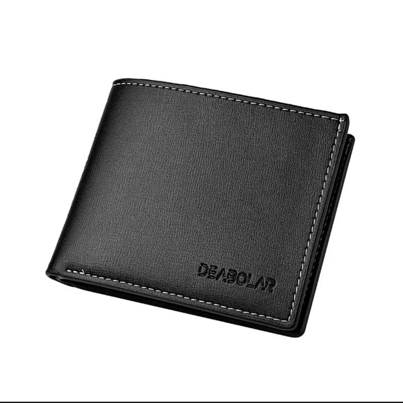 Mens Wallet (Black) - Picture 1 of 10